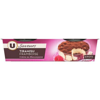 Tiramisu framboise (U Saveurs)