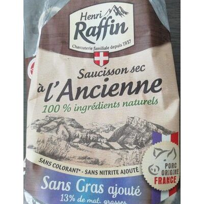 Véritable saucisson sec (Henri Raffin)