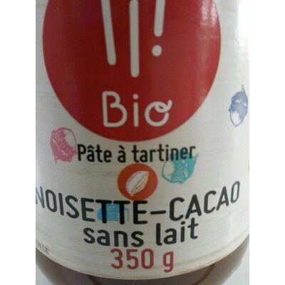 Pate à tartiner cacao-noisette sans lait (Ti Bio)