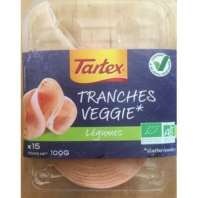 Tranches veggie légumes (Tartex)