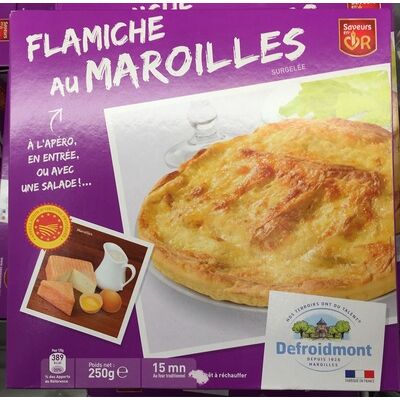 Flamiche au maroilles surgelée (Defroidmont)