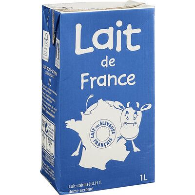 Lait (Lait De France - Lactalis Consommation Hors Foyer (l.c.h.f.))