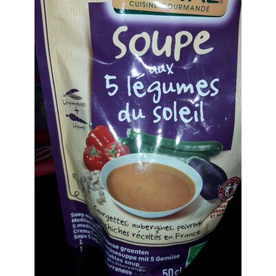 Soupe aux 5 légumes du soleil (Danival)