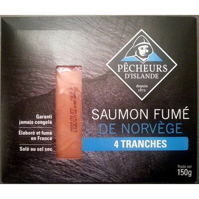 Saumon fumé de norvège (Pêcheurs D'islande)