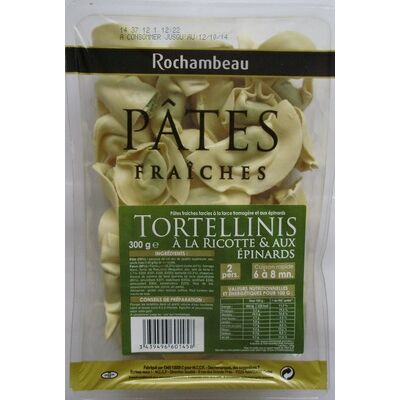 Tortellinis à la ricotte & aux épinards (Rochambeau - Mccf (métro Cash & Carry France))