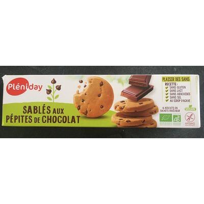 Sablés aux pépites de chocolat (Pleniday)