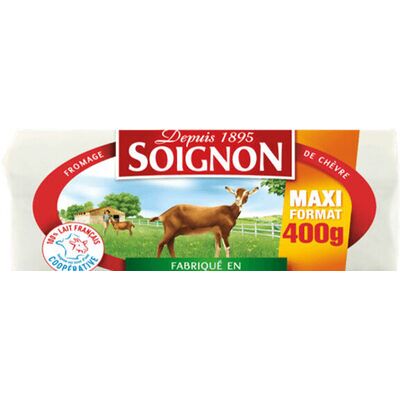 Bûche de chèvre maxi format (Soignon)