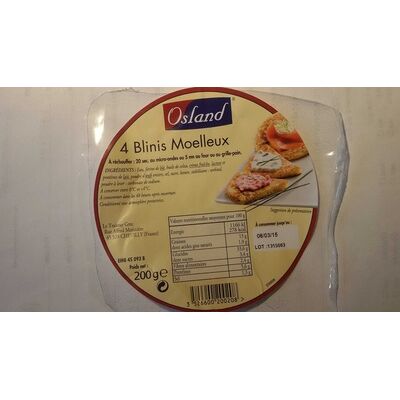 Blinis moelleux (Osland)