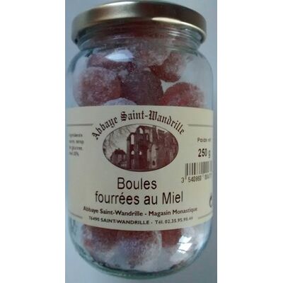 Boules fourrées au miel (Abbaye Saint-wandrille)