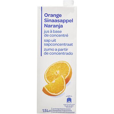 Orange jus à base de concentré (Carrefour Discount)