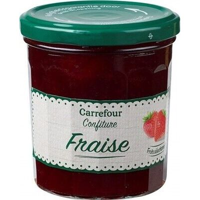 Confiture fraise (Carrefour)