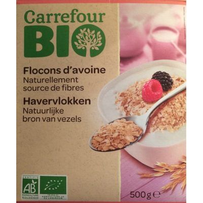 Flocons d'avoine (Carrefour Bio)