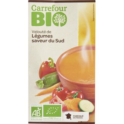 Velouté légumes saveur du sud (Carrefour Bio)
