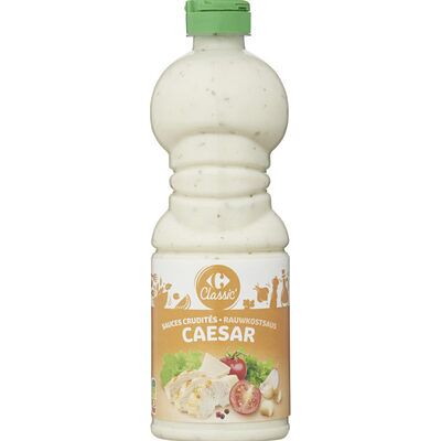 Sauce césar au fromage italien et à l'ail (Carrefour)