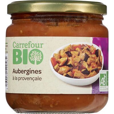 Aubergines à la provençale (Carrefour Bio)