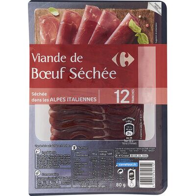 Viande de bœuf séchée (Carrefour)