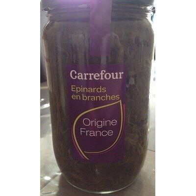 Épinards en branches (Carrefour)