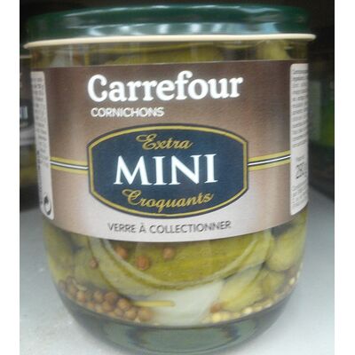 Cornichons mini (extra croquants) (Carrefour - Cmi (carrefour Marchandises Internationales))