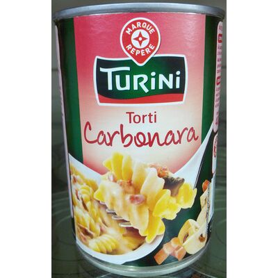 Torti carbonara (Turini - Marque Repère)