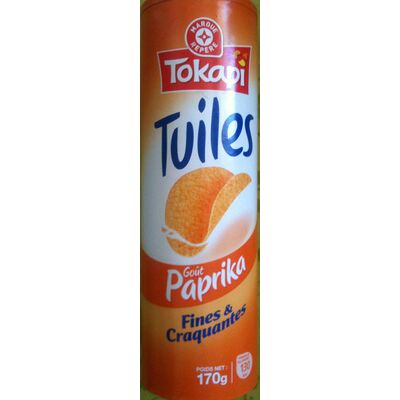 Tuiles goût paprika (Tokapi)