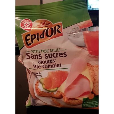 Petits pains grillés (épi D'or)