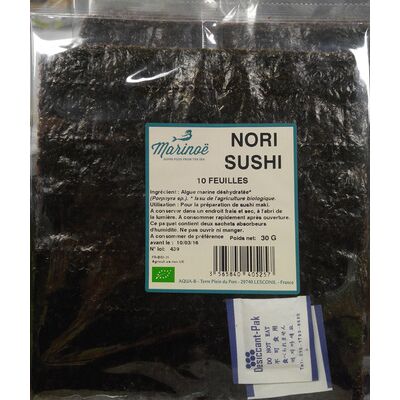 Nori sushi (Marinoë)