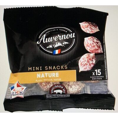Mini saucisson sec pur porc (Auvernou)