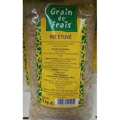 Riz étuvé (Grain De Frais)