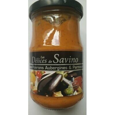 Sauce poivrons aubergine & parmesan (Les Délices De Savino - Agidra)