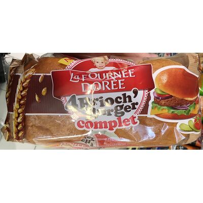 4 brioch' burger complet (La Fournée Dorée)