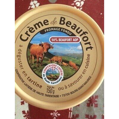 Crème de beaufort 50% aop (Coopérative Laitière De Haute Tarentaise)