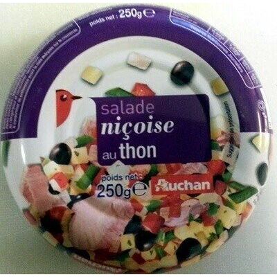 Salade niçoise au thon (Auchan - L'oiseau)