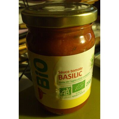 Sauce tomate basilic (Auchan)