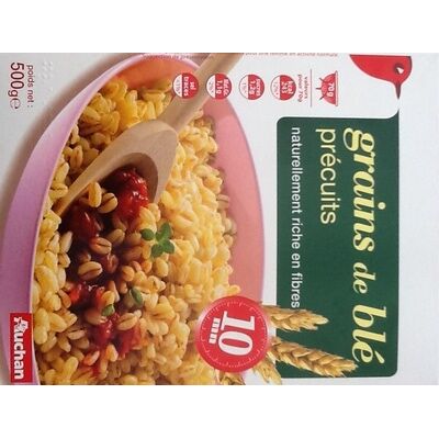 Grains de blé précuits (L'oiseau - Auchan)