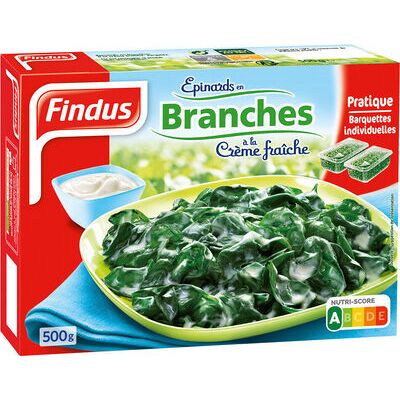 Épinard a la crème fraîche (Findus)