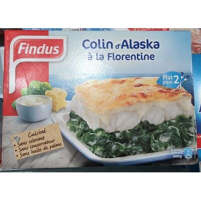 Colin d'alaska à la florentine, surgelé (Findus)