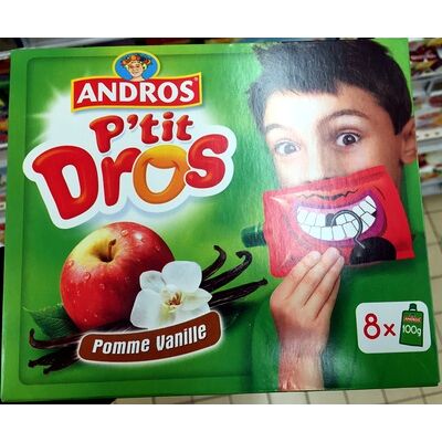 P'tit dros pomme vanille (Andros)
