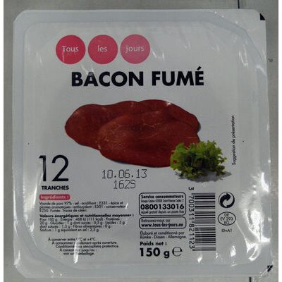 Bacon fumé (Tous Les Jours)