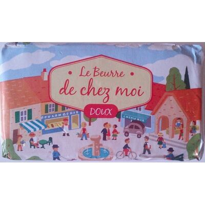 Le beurre de chez moi doux (82 % mg) (Beuralia)
