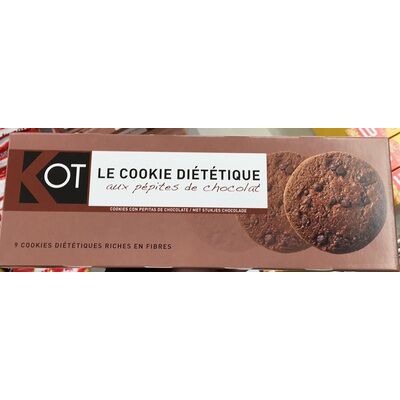 Le cookie diététique aux pépites de chocolat (Kot - Ceprodi)