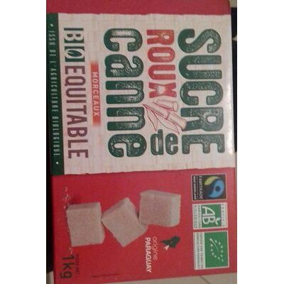 Sucre roux de canne en morceaux (Fairtrade)