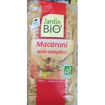 Macaroni semi-complets bio (Jardin Bio' - Léa Nature)