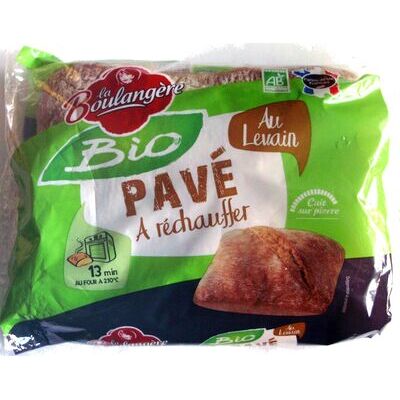 Pavé bio à réchauffer (La Boulangère)