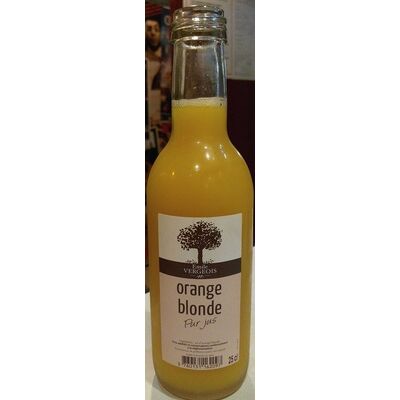 Orange blonde pur jus (Emile Vergeois)