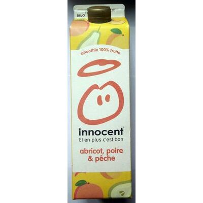 Smoothie abricot, poire & pêche (Innocent)