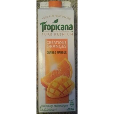 Jus orange mangue (Tropicana)