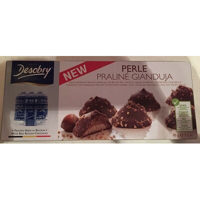 Perle praliné gianduja (Desobry)