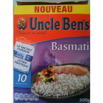 Riz uncle ben's sachets- basmati (Uncle Ben's)