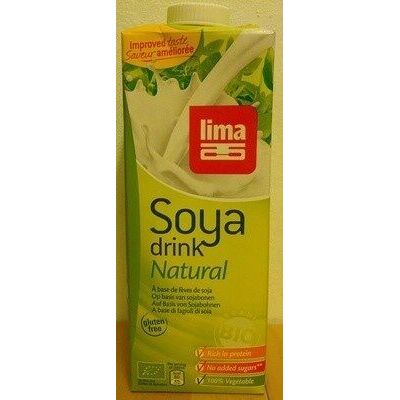Boisson biologique à base de fèves de soja (Lima)