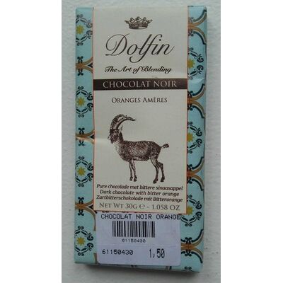 Chocolat noir oranges amères (Dolfin)